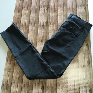 CAbi Quest shadow gray skinny jeans sz 6 NWT